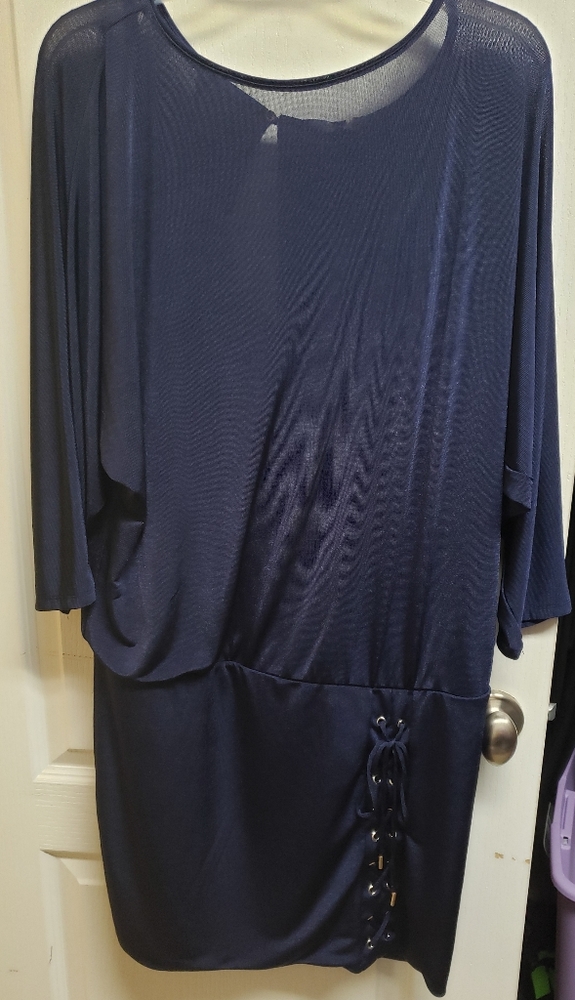 Navy Dress from White House Black Market